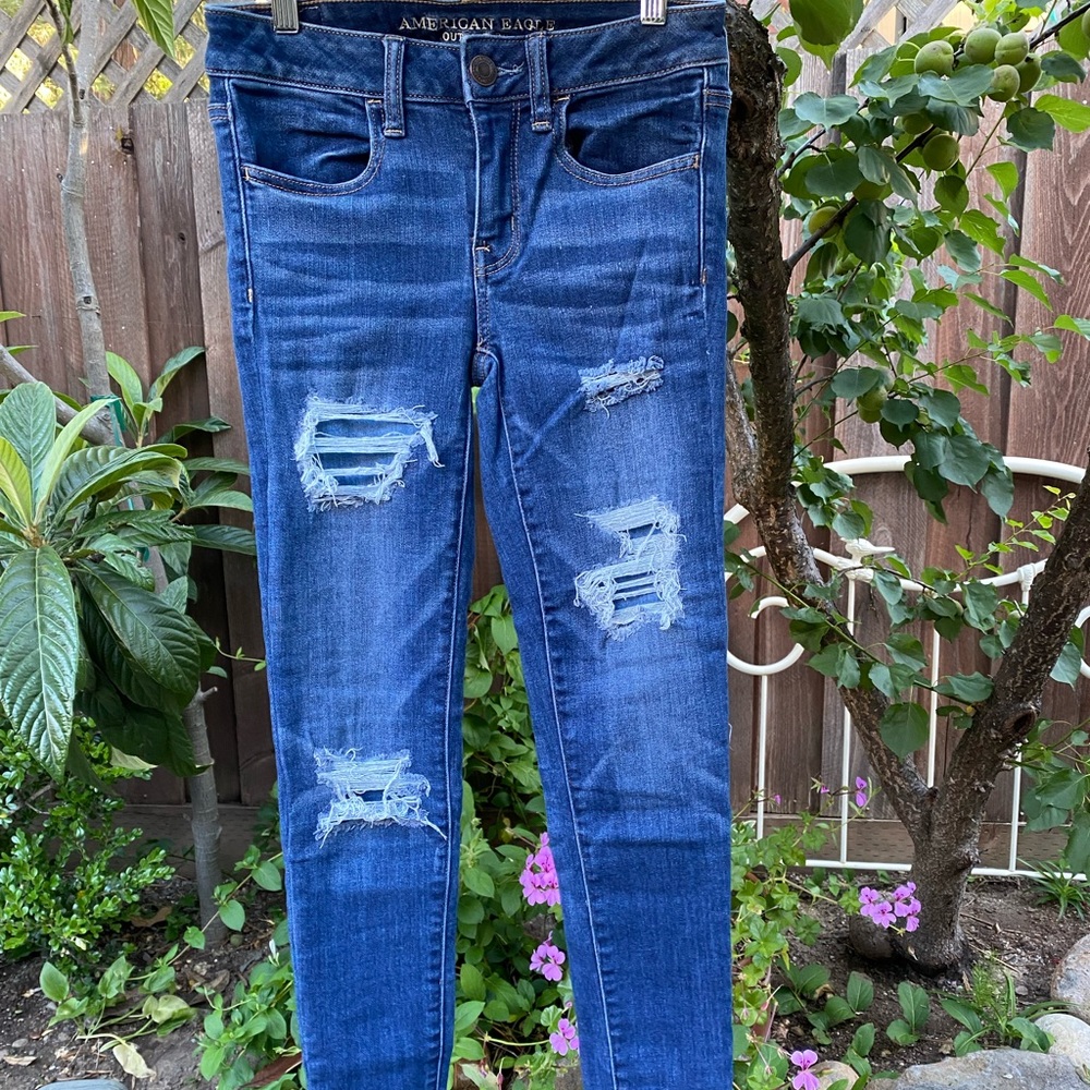 American Eagle Ripped Jeans